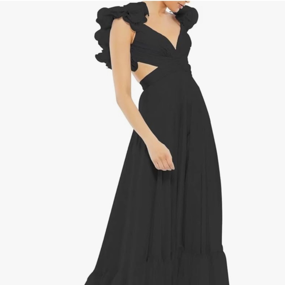 Black Dress (Mac Duggal Style)